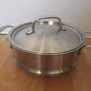 Stainless Steel Cuisinart Multi size Steamer Insert Cookware with Lid 68116-20